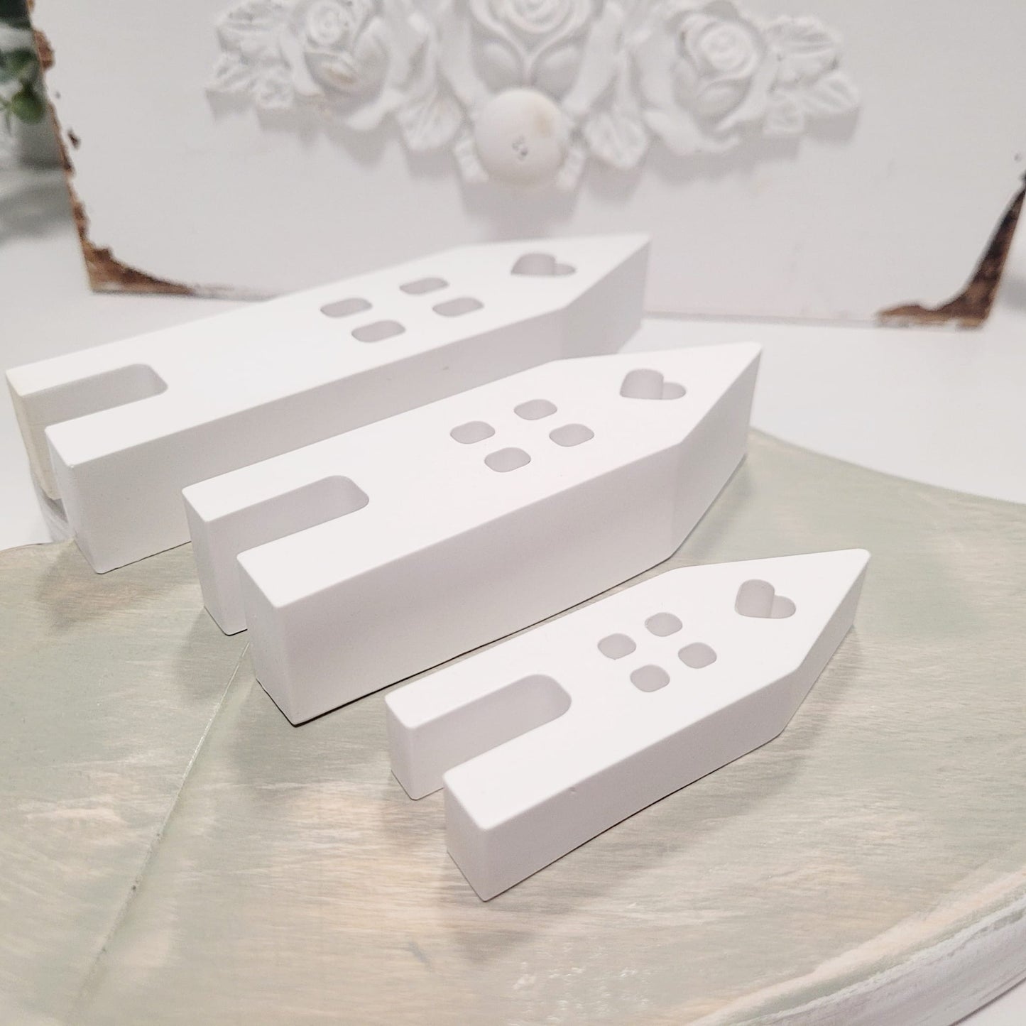 Deko Häuser🏠 Gießkeramik in 3 verschiedenen Größen