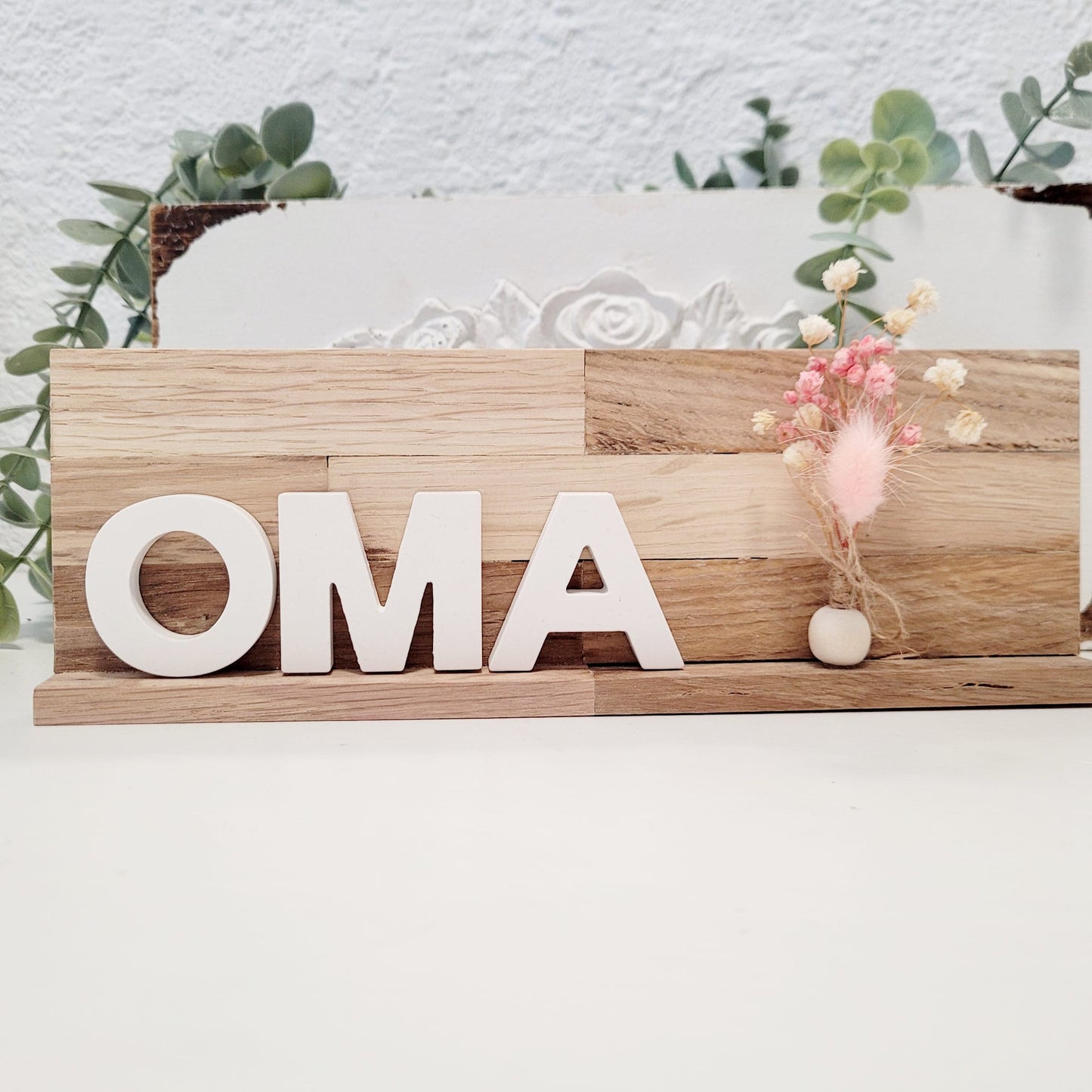 Holzaufsteller Oma
