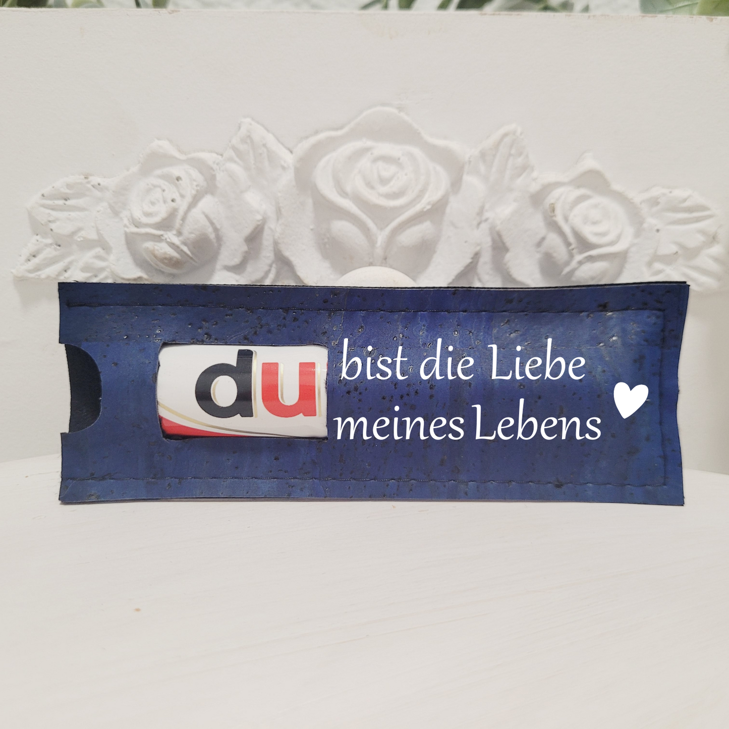 Schokoriegel Verpackung -bist die Liebe meines Lebens