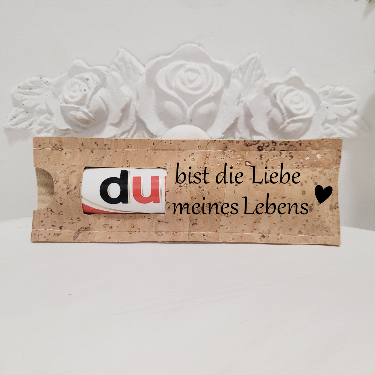 Schokoriegel Verpackung -bist die Liebe meines Lebens