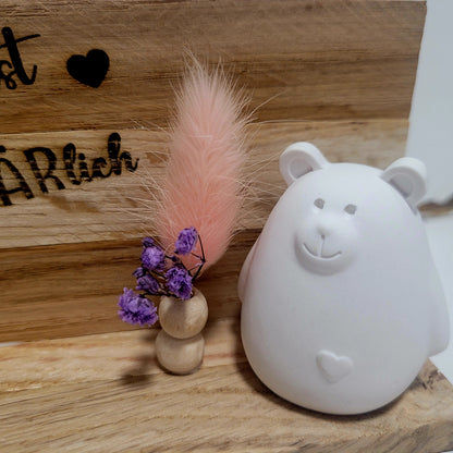 Kleiner Bär mit Aufsteller "Du bist unentBÄRlich" 🐻