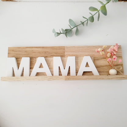 Holzaufsteller Mama