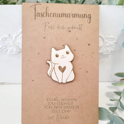 Taschenumarmung mit Karte, personalsiert