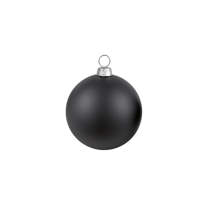 Weihnachtskugel 🌲 ∅ 6 cm  aus Glas mit Namen personalisiert