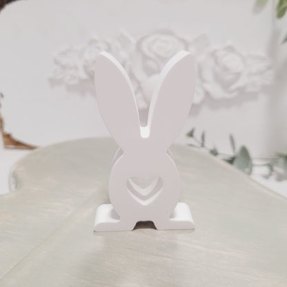 Kleiner Hase aus Gießkeramik im Becher " Frohe Ostern" 🐇🥚